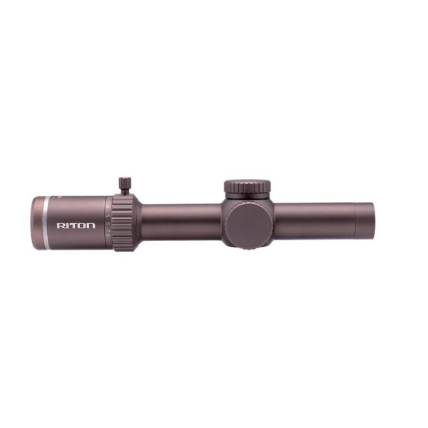 Riton 3 Tactix Tactical Rifle Scope 1-8x24 30mm SFP OT Illum - Flat Dark Earth - Precision Shot Firearms