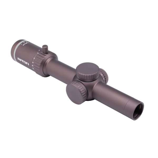 Riton 3 Tactix Tactical Rifle Scope 1-8x24 30mm SFP OT Illum - Flat Dark Earth - Precision Shot Firearms