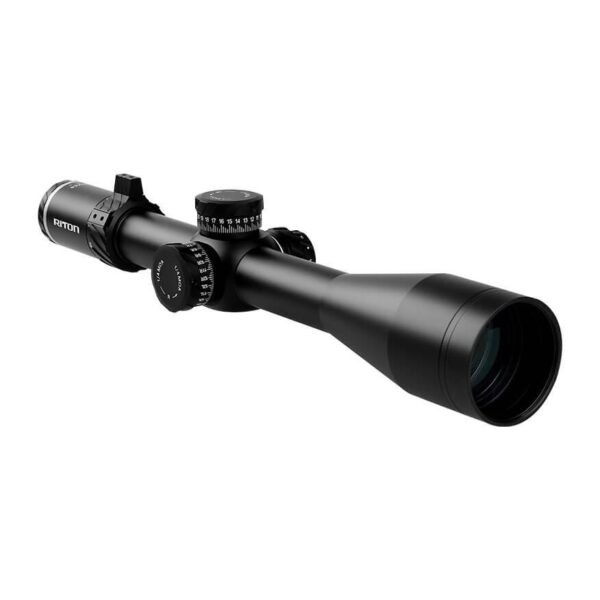 Riton 5 Conquer 5-25x56 Rifle Scope 34mm FFP MOR (MOA) Reticle Illum Black - Precision Shot Firearms