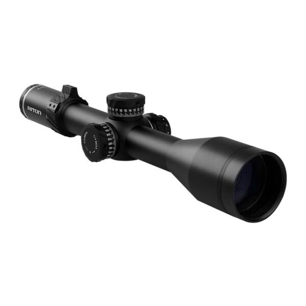 Riton 7 Conquer 4-32x56 Rifle Scope FFP PSR MRAD Reticle Illuminated Black - Precision Shot Firearms
