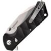 Master Cutlery Elite Tactical Parallax Folding Knife 3 1/2" Blade Black - Precision Shot Firearms