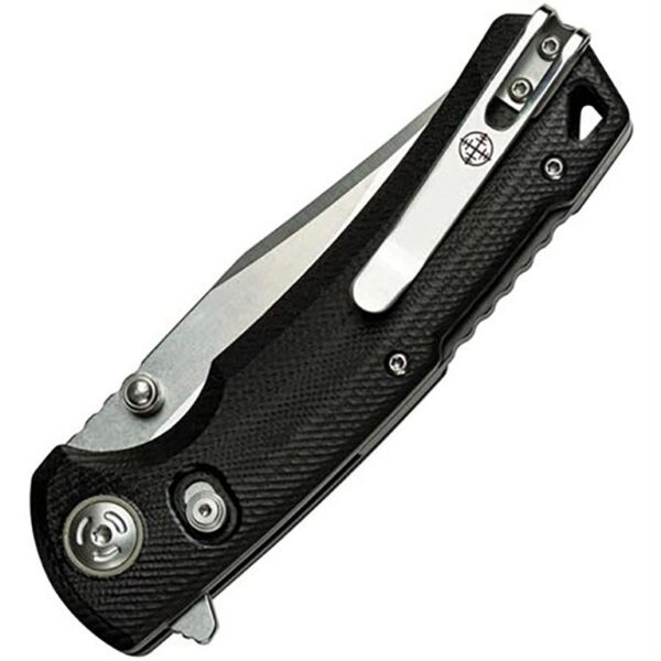 Master Cutlery Elite Tactical Chaser Folding Knife 3 1/2" Blade Black - Precision Shot Firearms