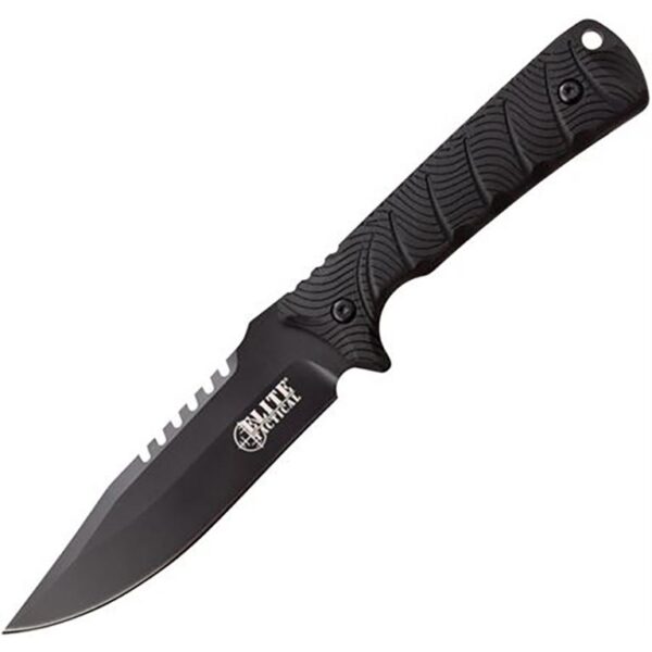 Master Cutlery Elite Tactical Backdraft Fixed Knife 5" Blade Black - Precision Shot Firearms