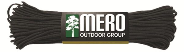 Mero 550 Paracord - 100' 550 lb Black - Precision Shot Firearms
