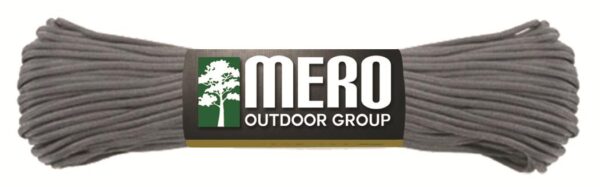 Mero 550 Paracord - 100' 550 lb Gray Charcoal - Precision Shot Firearms