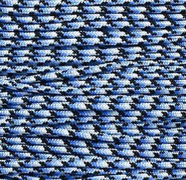 Mero 550 Paracord - 100' 550 lb Blue Snake Camo - Precision Shot Firearms