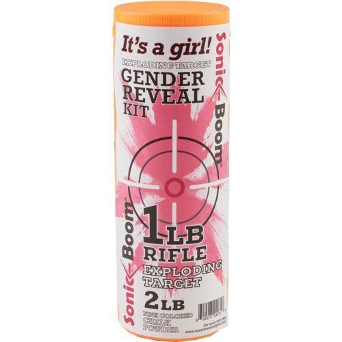 Exploding Rifle Target - Gender Reveal Kit - Girl - Precision Shot Firearms