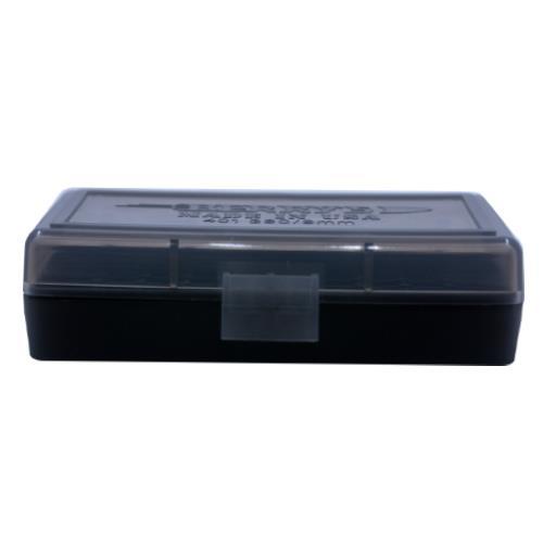 Berry's Ammo Box #401 - .380 cal/9mm 50/rd Smoke/Black - Precision Shot Firearms