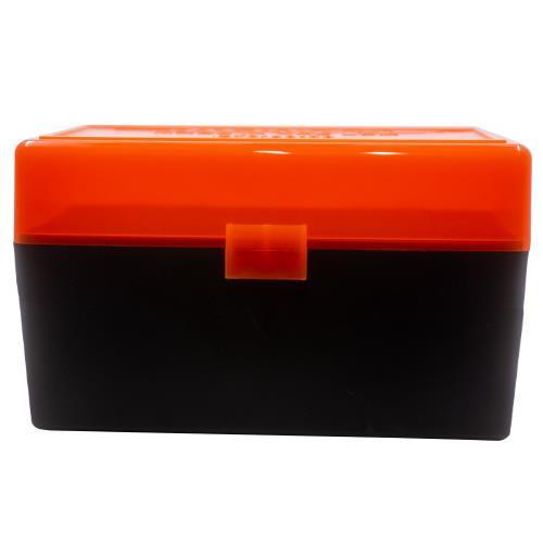 Berry's Ammo Box #409 - .243/.308 cal 50/rd Hunter Orange/Black - Precision Shot Firearms