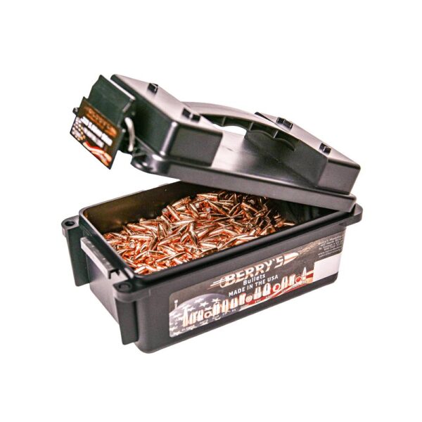 Berry's Rifle Bullets .223/5.56mm .224" 62 gr FMJ-BT 1500/ct - Precision Shot Firearms
