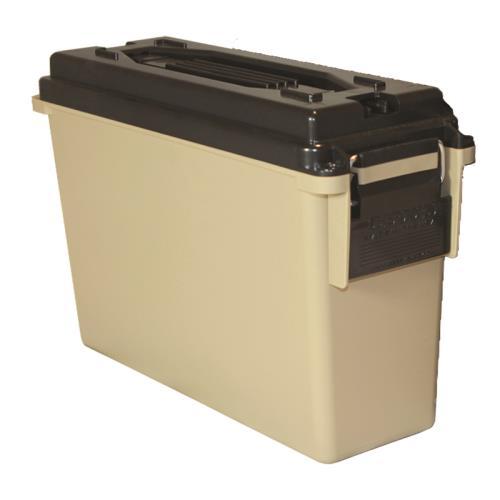 Berry's Plastic Ammo Can .30 cal .223 9mm .38 Spl - Tan - Precision Shot Firearms