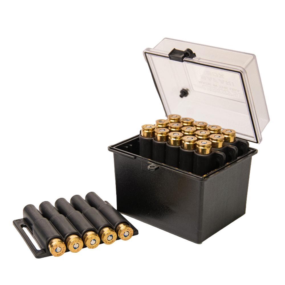 Berry's Mfg Safari Ammo Box 20rd Large Magnum Clear/Black - Precision Shot Firearms