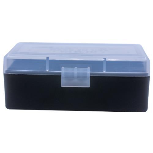 Berry's Ammo Box #403 - .38/.357 cal 50/rd Clear/Black - Precision Shot Firearms