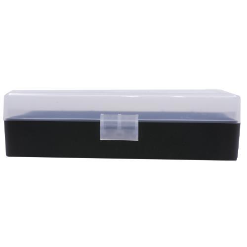 Berry's Ammo Box #408 - .40 S&W/.45 ACP 50/rd Clear/Black - Precision Shot Firearms