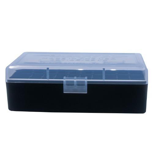 Berry's Ammo Box #407 - .44 cal 50/rd Clear/Black - Precision Shot Firearms