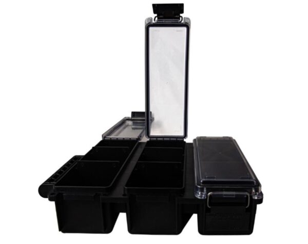 Berrys Ammo Can Tri-Can Utility Box - Black - Precision Shot Firearms