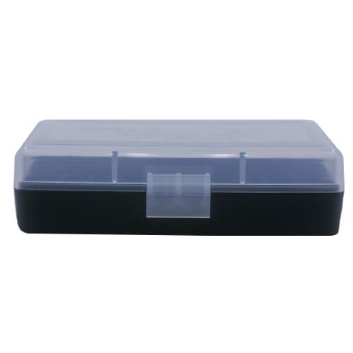 Berry's Ammo Box #401 - .380 cal/9mm 50/rd Clear/Black - Precision Shot Firearms