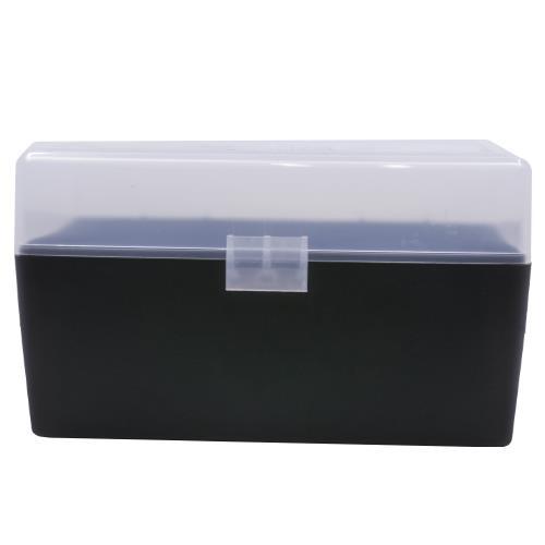 Berry's Ammo Box #409 - .243/.308 cal 50/rd Clear/Black - Precision Shot Firearms