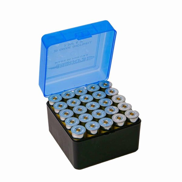 Berry's Shot Shell Ammo Box 12 ga 3.5" 25rd Blue/Black - Precision Shot Firearms