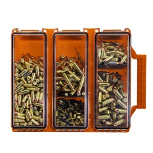 Berrys Ammo Can Tri-Can Utility Box - Orange - Precision Shot Firearms