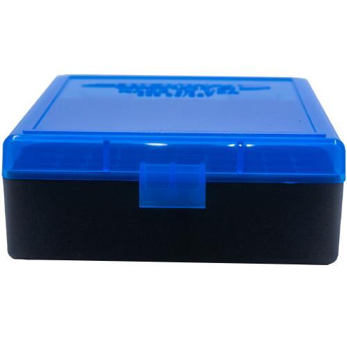 Berry's Ammo Box #003 - .38/.357 cal 100/rd Blue/Black - Precision Shot Firearms