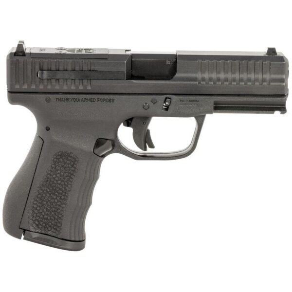 FMK Mach 9 Handgun 9mm Luger 10rd Magazine(1) 4" Barrel Optic Ready Black Frame - Precision Shot Firearms