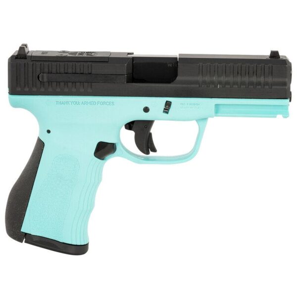 FMK Mach 9 Handgun 9mm Luger 10rd Magazine(1) 4" Barrel Optic Ready Blue Jay Frame - Precision Shot Firearms