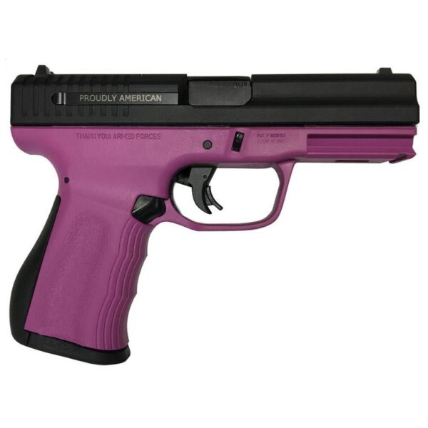 FMK Firearms 9C1G2 FAT Handgun 9mm 14/rd 4" Barrel Pink Rasberry Grip with Black Slide - Precision Shot Firearms