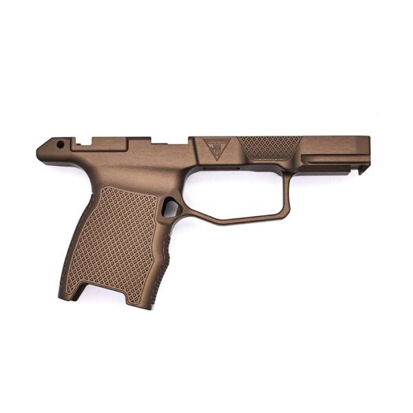 Juggernaut JT P365 Handgun Grip Module with Manual Safety Dark Bronze - Precision Shot Firearms