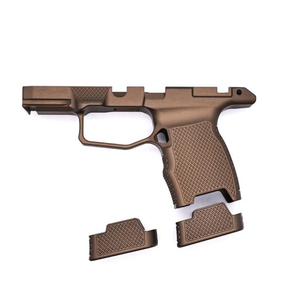 Juggernaut JT P365 Handgun Grip Module without Manual Safety Dark Bronze - Precision Shot Firearms