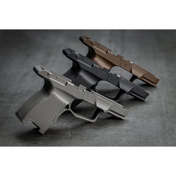 Juggernaut JT P365 Grip Module with Safety and Two 12 XL Base Plates Dark Bronze - Precision Shot Firearms