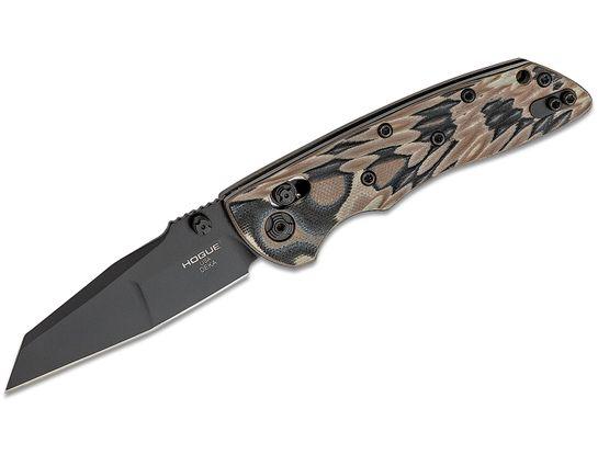 Hogue Deka ABLE Lock Folder: 3.25" Wharncliffe Blade - Black Cerakote Finish G-Mascus Dark Earth G10 Frame - Precision Shot Firearms