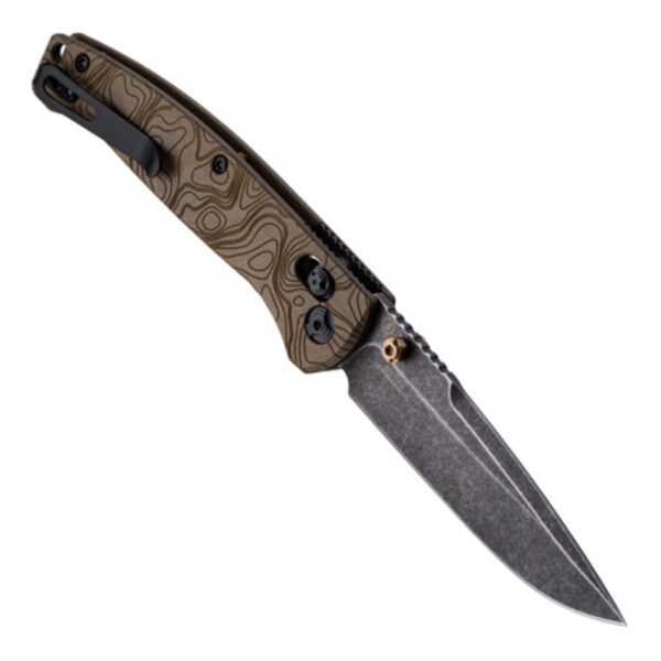 Hogue Mysto Folder Knife 3-2/5 Drop Point Blade Earth Brown - Precision Shot Firearms