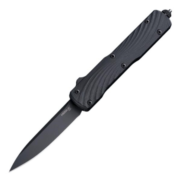 Hogue Counterstrike OTF Automatic Knife 3-3/8" Drop Point Blade Black - Precision Shot Firearms