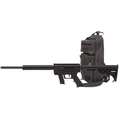 Just Right Carbine Gen3 Safe Takedown Rifle 9mm Luger 10rd Glock Style Magazine 17" Barrel Black 17in Thordsen Stock w/Slingpack - Precision Shot Firearms