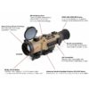 InfiRay RICO HYBRID 384 3X 50mm Multi-function Thermal Weapon Sight - Precision Shot Firearms