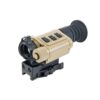 InfiRay Rico Micro V2  640 12 Micron 25mm FDE Hand Held / Stand Alone Weapon Sight / Clip-On Mode / Weapon Mounts Optional - Precision Shot Firearms