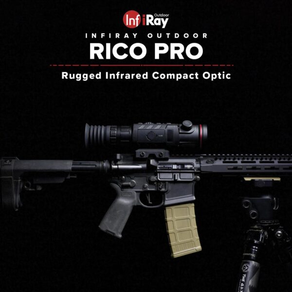 InfiRay RICO PRO 640 Variable 25/50mm Thermal Weapon Sight - Precision Shot Firearms