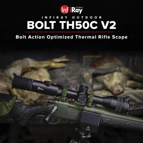 InfiRay BOLT TH50C Thermal Weapon Sight 640x512 50mm - Precision Shot Firearms