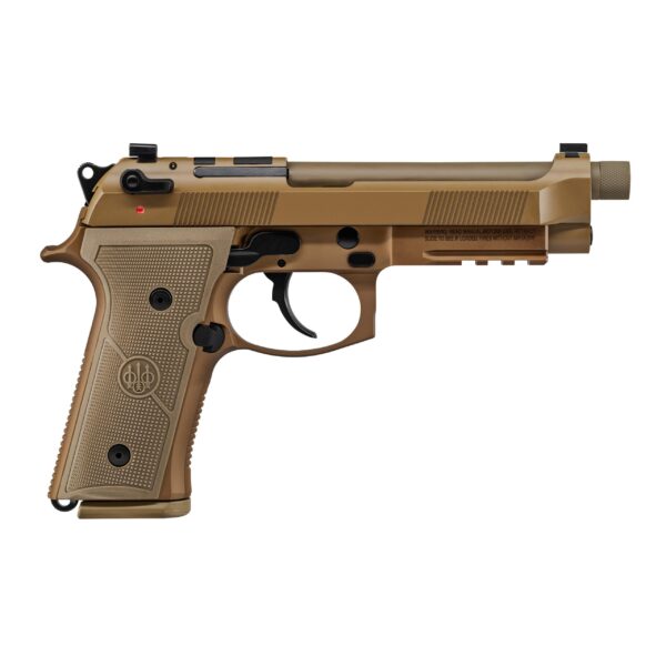 Beretta M9A4 Centurion G Handgun 9mm Luger 10rd Magazines(3) 4.8" Barrel FDE Cerakote - Precision Shot Firearms