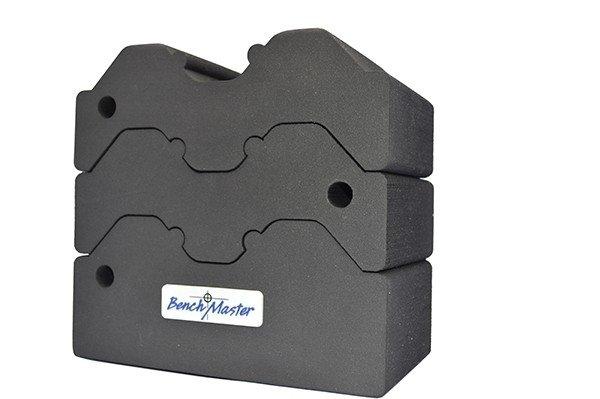 Benchmaster Weapon Rack Adjustable 3 Piece Bench Block - Precision Shot Firearms