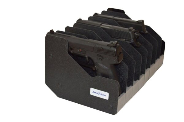 Benchmaster Weapon Rack Eight Gun Pistol Rack - Precision Shot Firearms