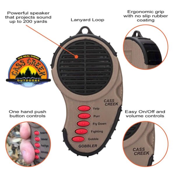 Cass Creek Ergo Spring Gobbler Call - Precision Shot Firearms