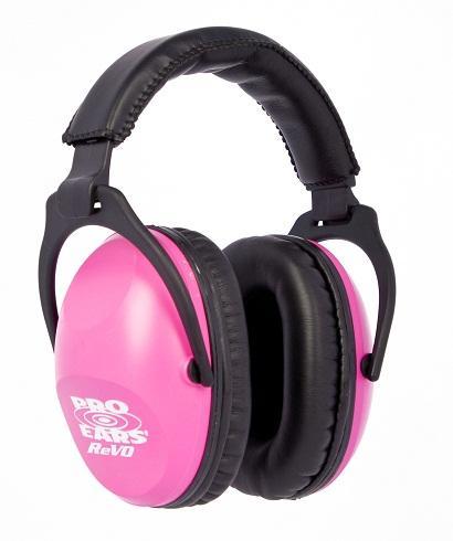 Pro Ears Passive ReVO Ear Muffs - Neon Pink - Precision Shot Firearms