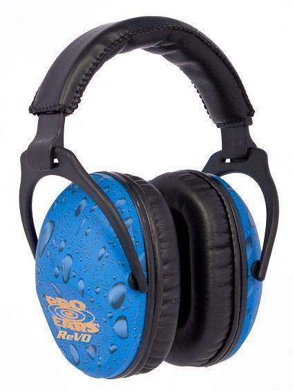 Pro Ears Passive ReVO - Blue Rain - Precision Shot Firearms