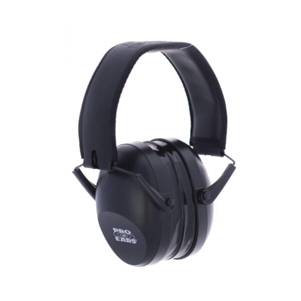 Pro Ears Ultra Gel Black 25 Passive Earmuffs 25dB Black - Precision Shot Firearms