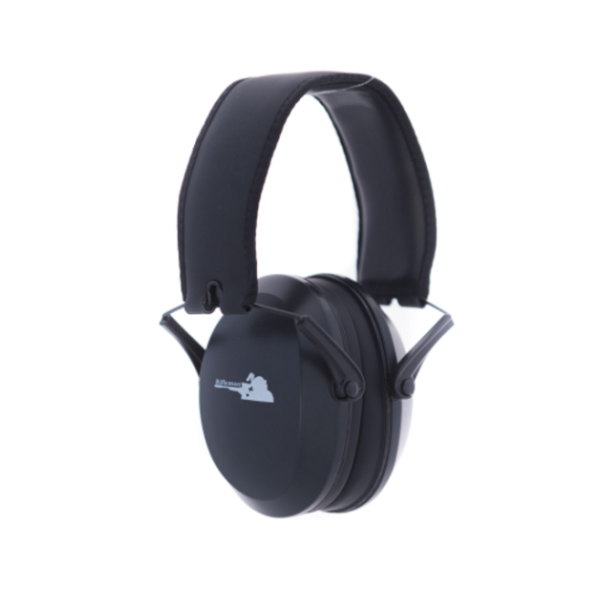 Benchmaster Rifleman Low Impact Passive Ear Muffs 22dB Black - Precision Shot Firearms