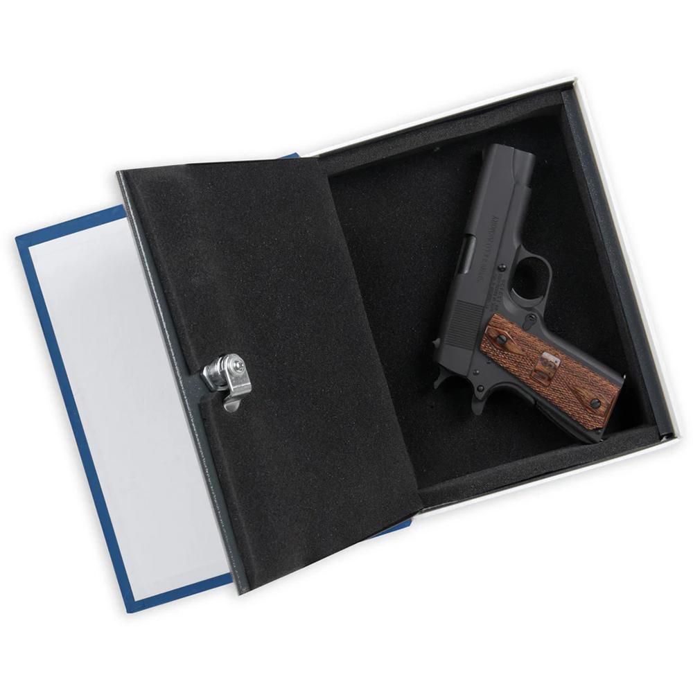 Bulldog Cases Deluxe Diversion Book Safe Blue - Precision Shot Firearms