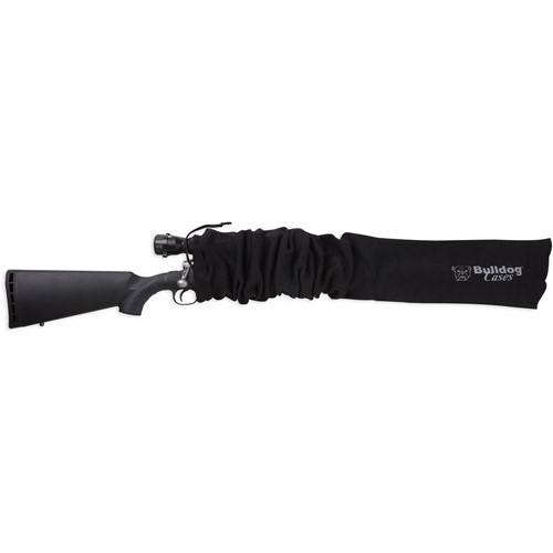 Bulldog Gun Socks Oversized Scoped Rifle 52" x 6" Black - Precision Shot Firearms