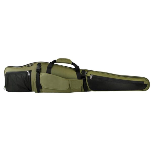 Bulldog Hunter Series Scoped Shotgun Case 52" Green Black - Precision Shot Firearms